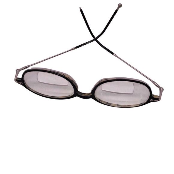 Lauren Hutton Ebony Eyeglass Frames Tortoiseshell Inner 135 - Picture 3 of 16